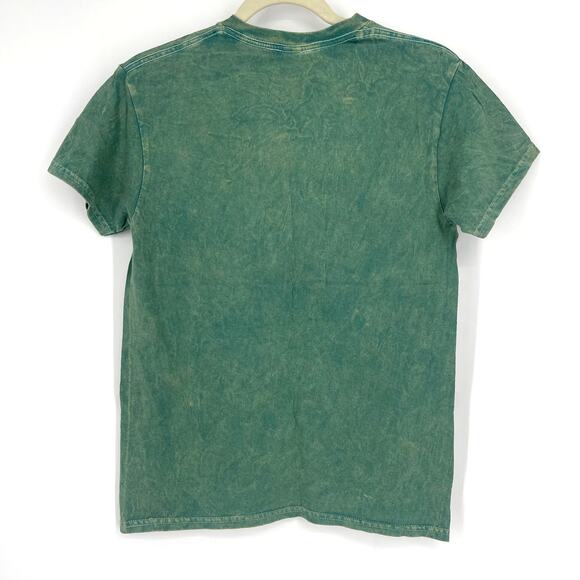 Kurt Cobain Green Acid Wash Graphic Band Tee Small NWOT - Picture 2 of 7